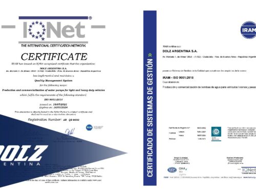 5ta. Recertificación ISO-9001:2015